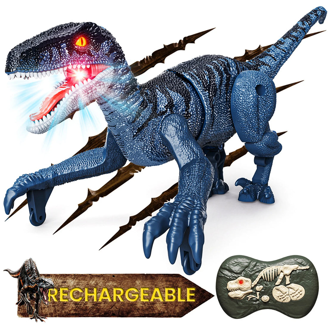 Velociraptor de controle remoto